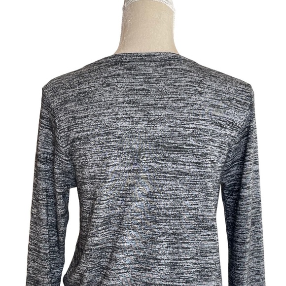 Sundry Women’s Heather Gray Knit Blouson Ruched Dress Size 1 Regular Size S - Picture 8 of 12